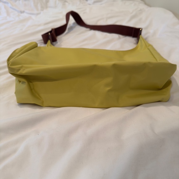 Longchamp Yellow Nylon Shoulder Bag - Picture 6 of 7